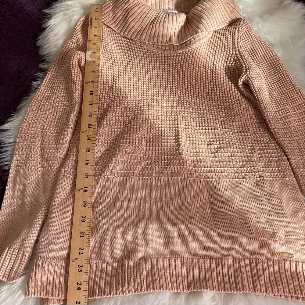 Calvin Klein Blush Cowl Neck Sweater